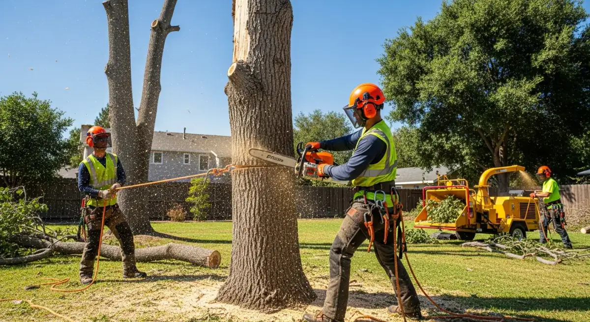 Tree removal service by Giron Tree Life Service